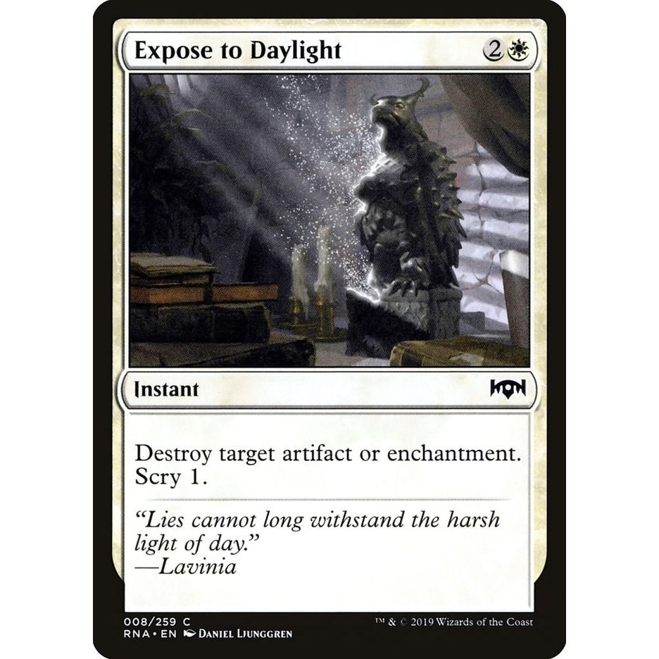 Image for Expose to Daylight (8) (RNA) - Magic: The Gathering