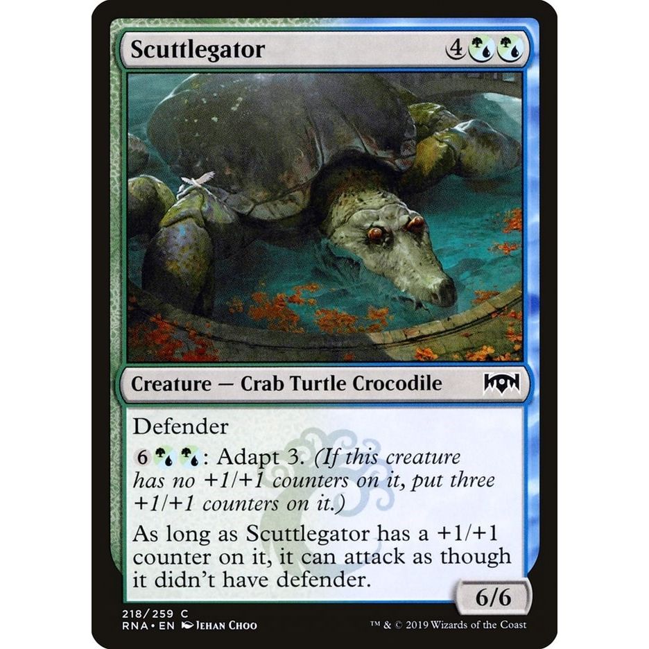Image for Scuttlegator (218) (RNA) - Magic: The Gathering