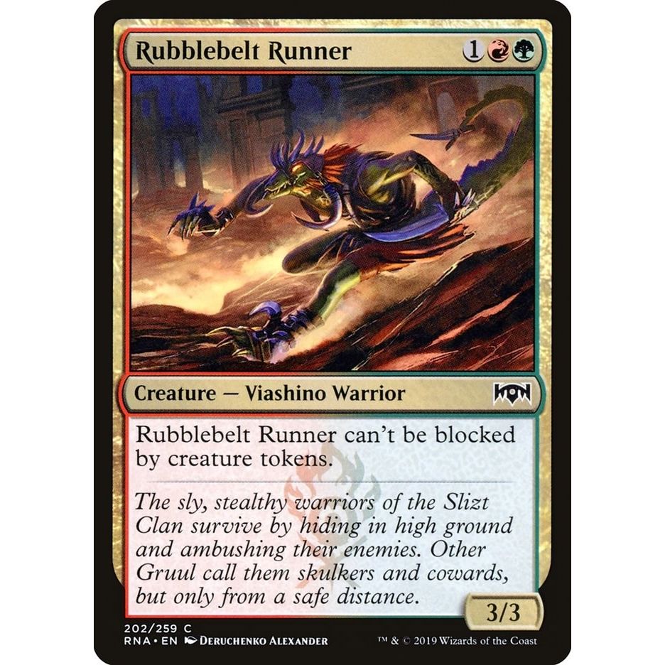 Image for Rubblebelt Runner (202) (RNA) - Magic: The Gathering