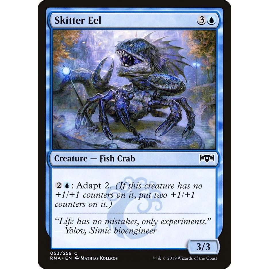 Image for Skitter Eel (53) (RNA) - Magic: The Gathering