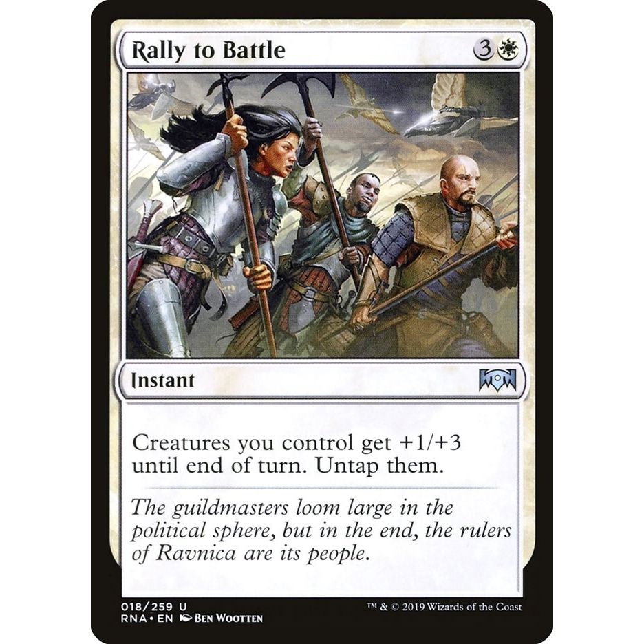 Image for Rally to Battle (18) (RNA) - Magic: The Gathering