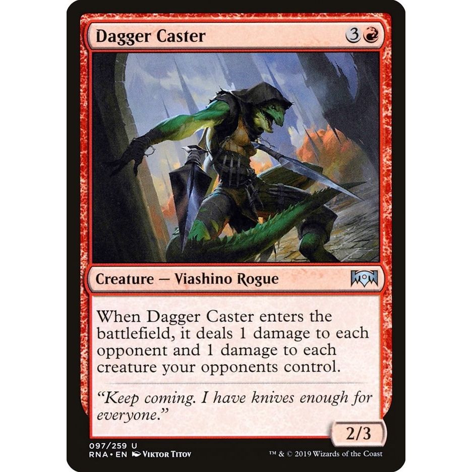 Image for Dagger Caster (97) (RNA) - Magic: The Gathering