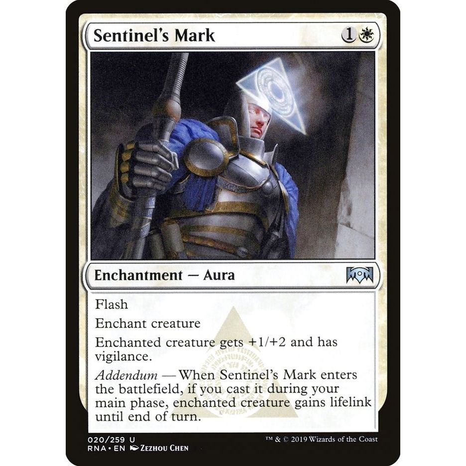 Image for Sentinel's Mark (20) (RNA) - Magic: The Gathering