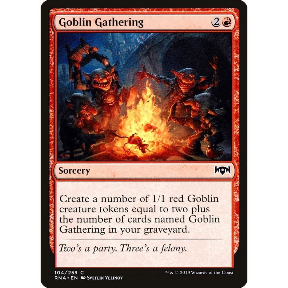 Image for Goblin Gathering (104) (RNA) - Magic: The Gathering