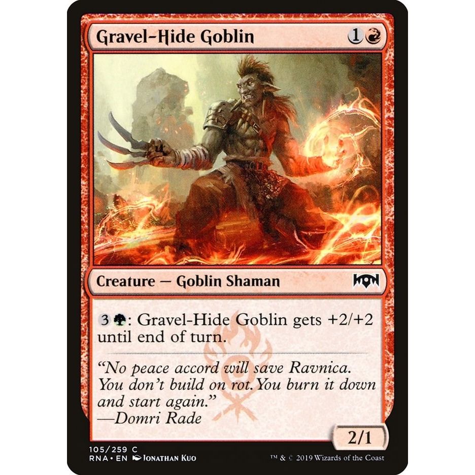 Image for Gravel-Hide Goblin (105) (RNA) - Magic: The Gathering