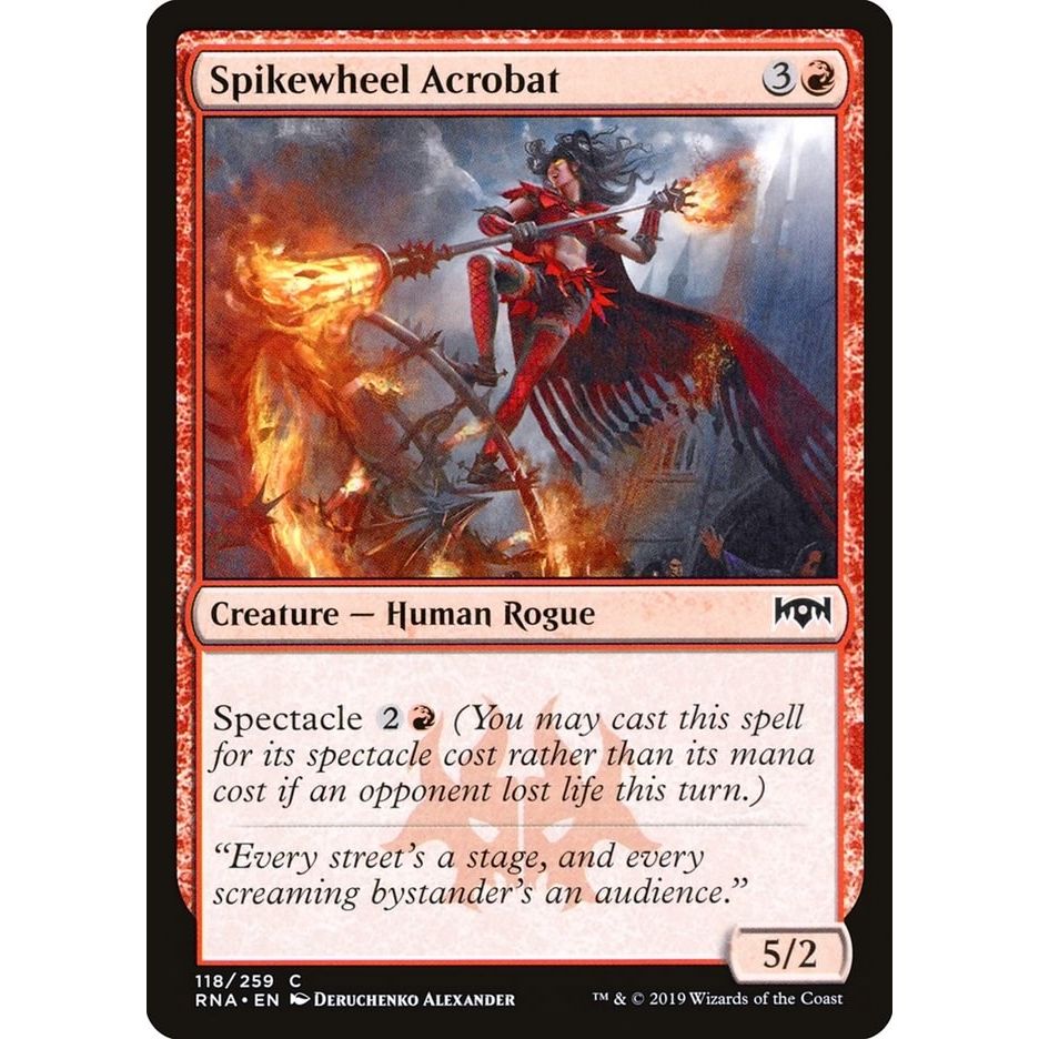 Image for Spikewheel Acrobat (118) (RNA) - Magic: The Gathering