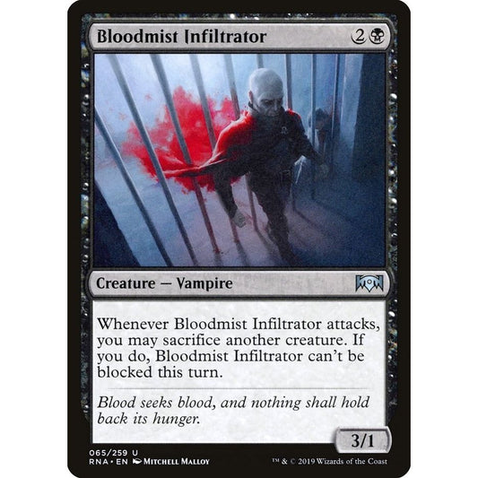 Image for Bloodmist Infiltrator (65) (RNA) - Magic: The Gathering