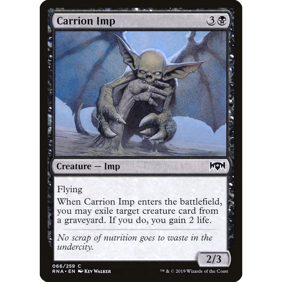Image for Carrion Imp (66) (RNA) - Magic: The Gathering