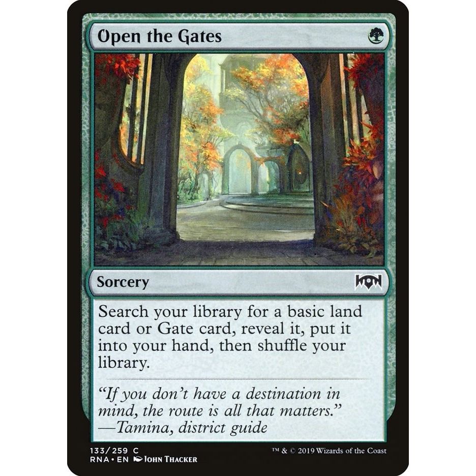 Image for Open the Gates (133) (RNA) - Magic: The Gathering