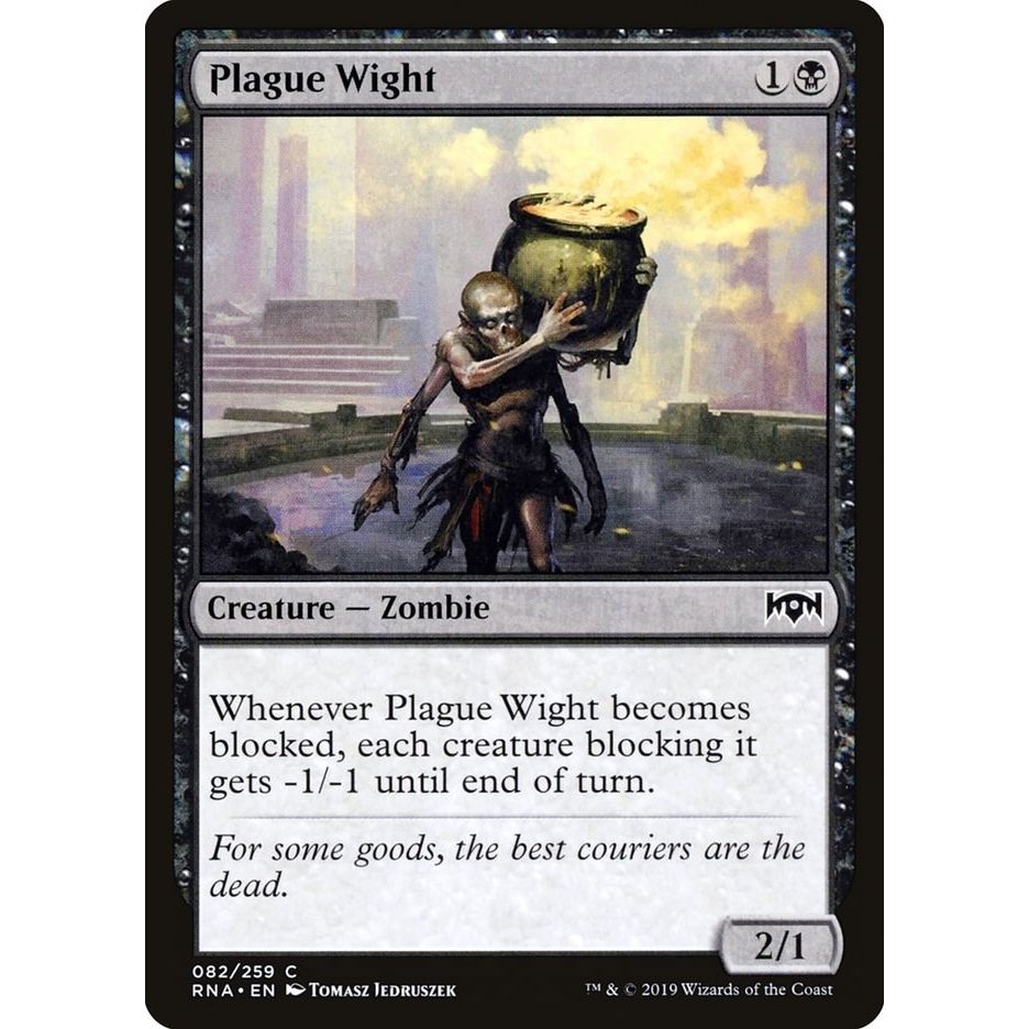 Image for Plague Wight (82) (RNA) - Magic: The Gathering