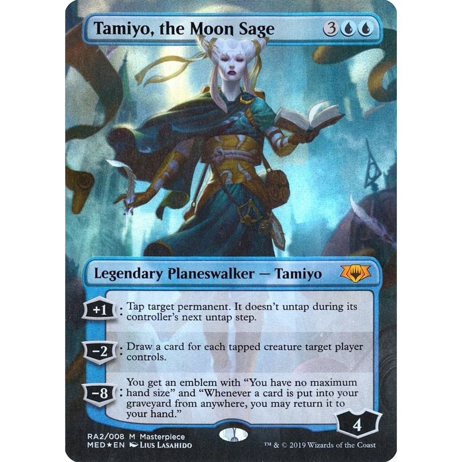 Image for Tamiyo, the Moon Sage (RA2) (MED2) - Magic: The Gathering