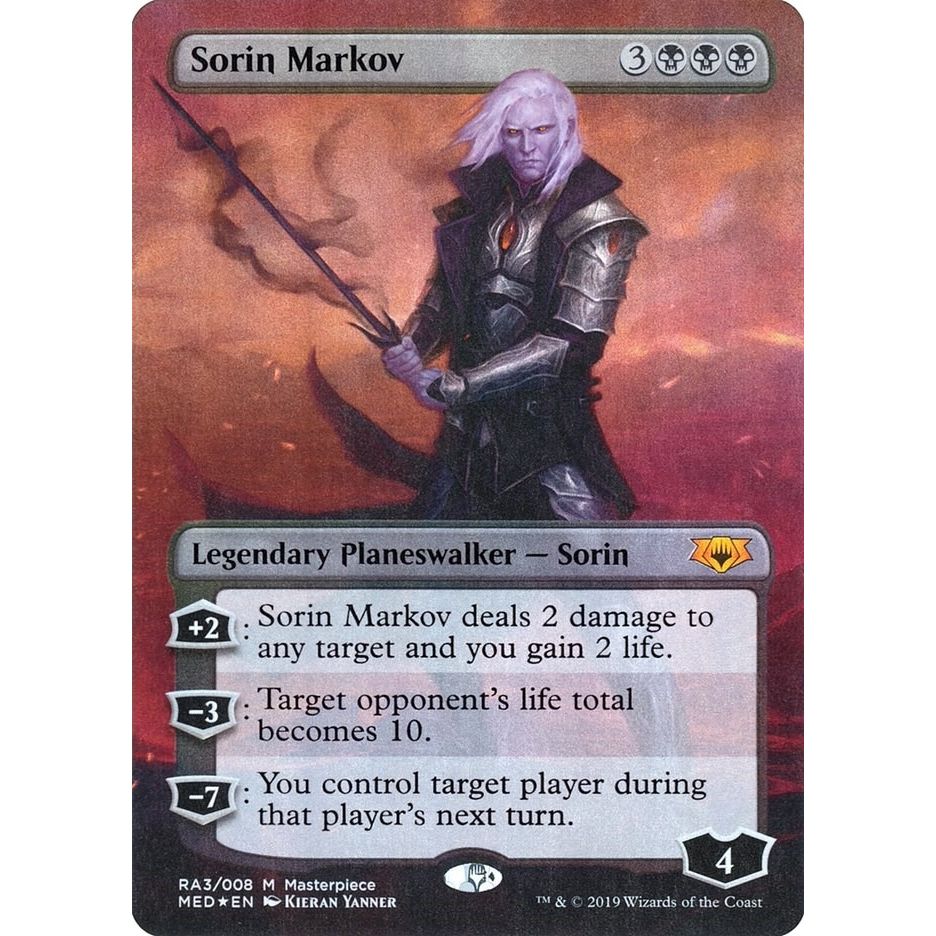 Image for Sorin Markov (RA3) (MED2) - Magic: The Gathering