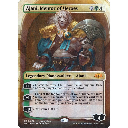 Image for Ajani, Mentor of Heroes (RA5) (MED2) - Magic: The Gathering