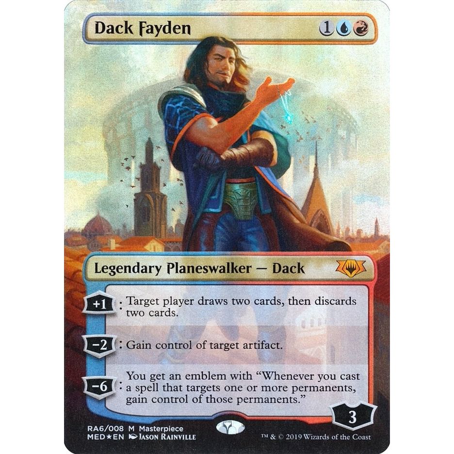 Image for Dack Fayden (RA6) (MED2) - Magic: The Gathering