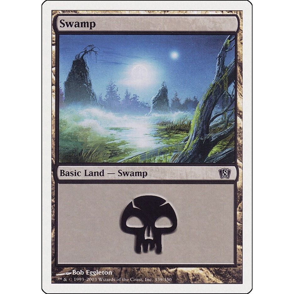 Image for Swamp (339) (339) (8ED) - Magic: The Gathering