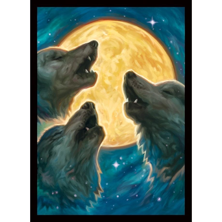 Image for Double Matte Sleeve - 3 Wolf Moon (50-Pack) - Card Sleeves