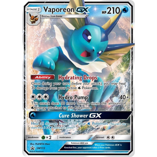 Image for Vaporeon GX - SM172 (SM172) (SMP) - Pokemon