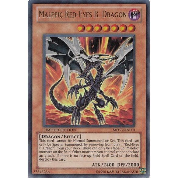 Image for Malefic Red-Eyes B. Dragon (MOV2-EN001) (YMP1) - YuGiOh