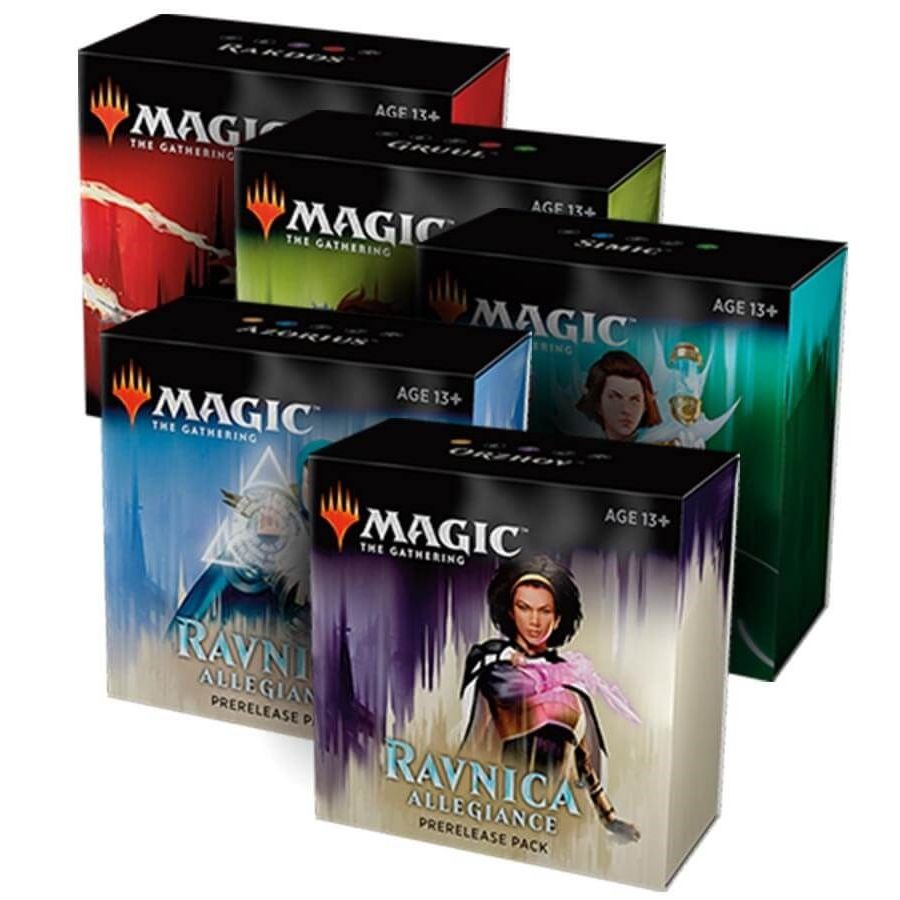 Image for Ravnica Allegiance - Prerelease Pack [Set of 5] - Magic: The Gathering