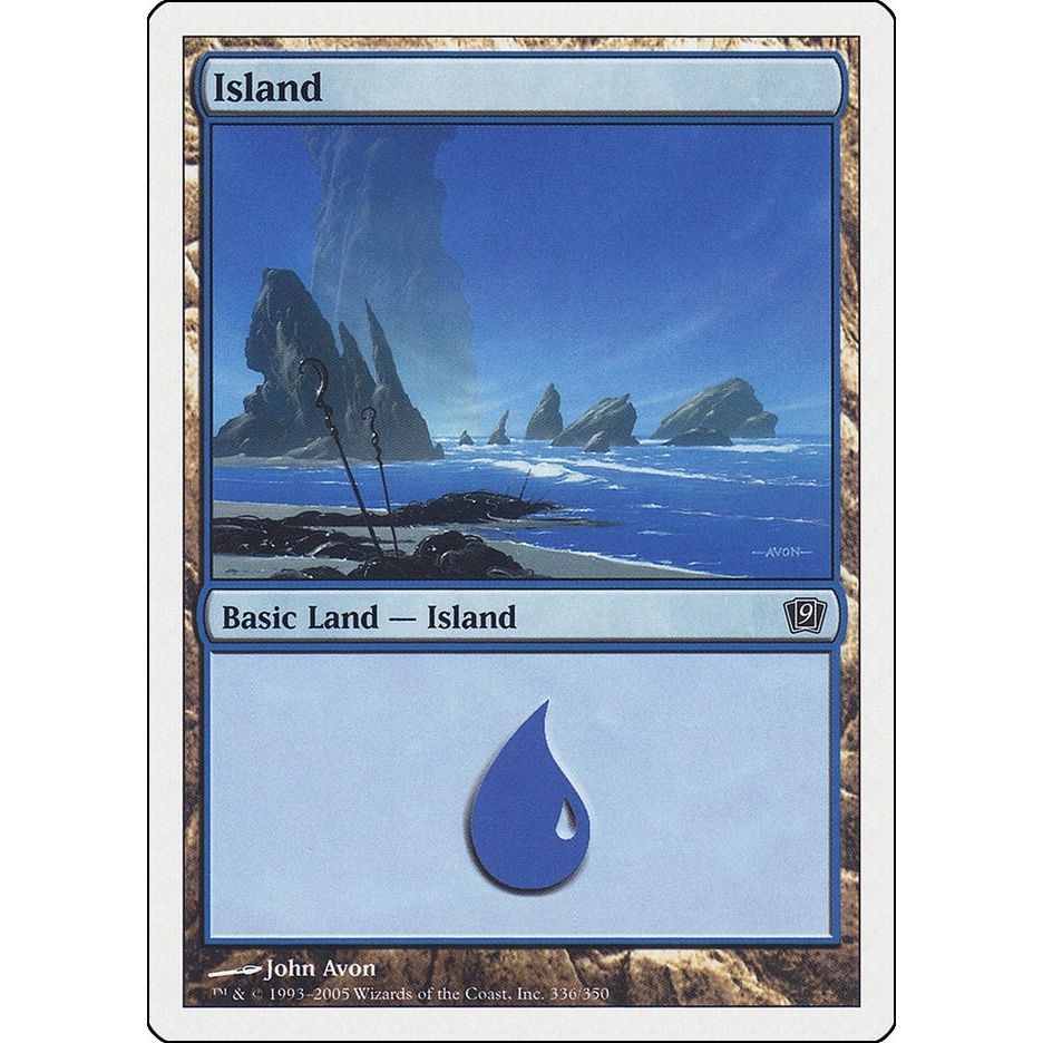 Image for Island (336) (336) (9ED) - Magic: The Gathering