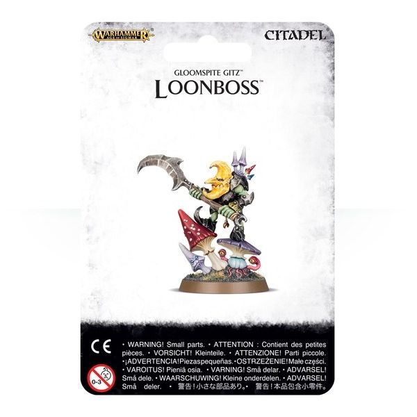 Image for Warhammer: Age of Sigmar - Gloomspite Gitz Loonboss - Warhammer Clampacks
