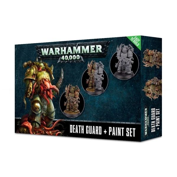Image for Warhammer: 40K - Death Guard plus Paint Set - Citadel Paints
