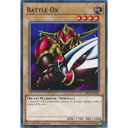 Image for Battle Ox (SS02-ENA02) (SS02) - YuGiOh