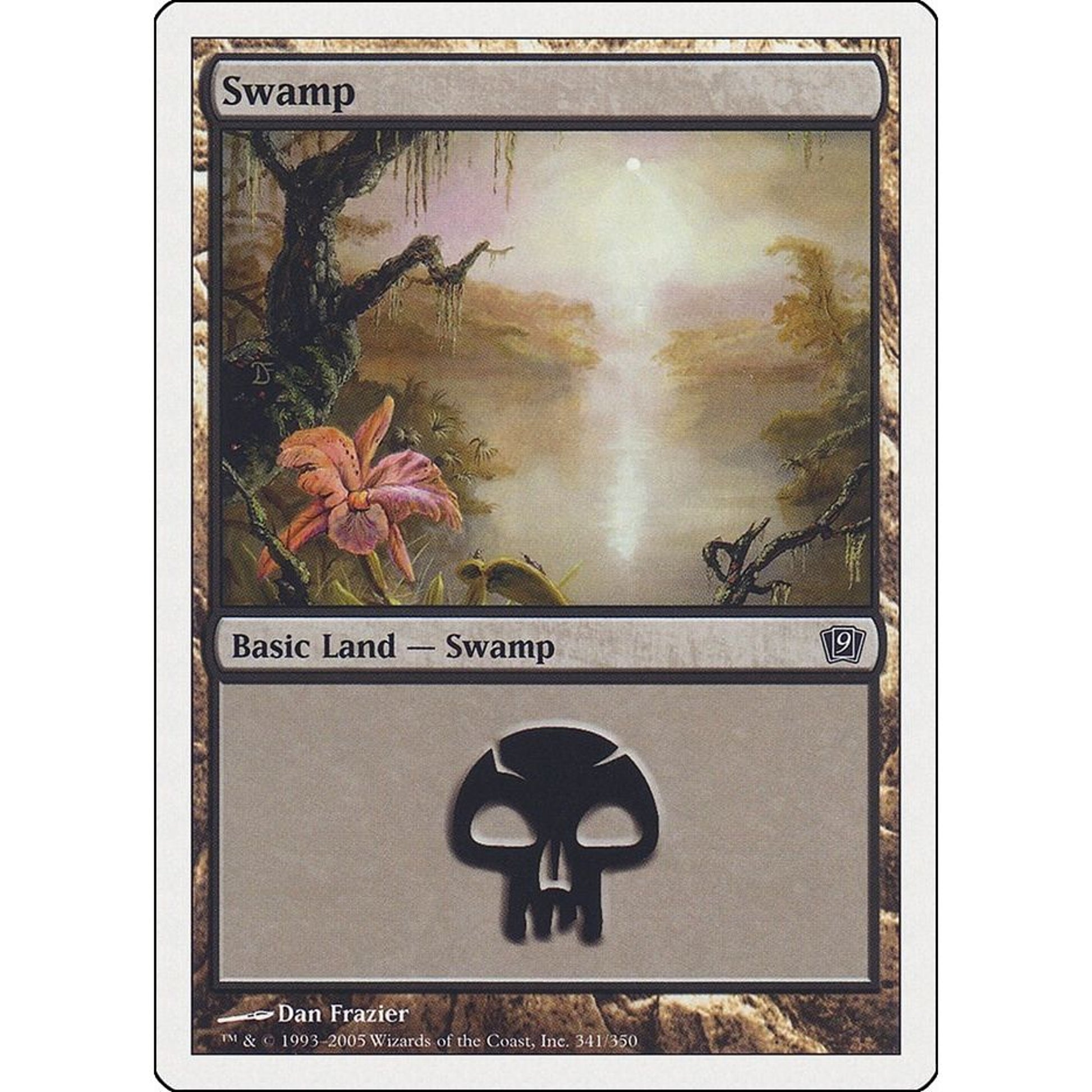 Image for Swamp (341) (341) (9ED) - Magic: The Gathering