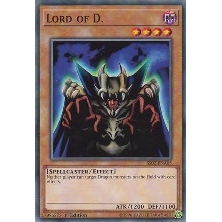 Image for Lord of D. (SS02-ENA05) (SS02) - YuGiOh