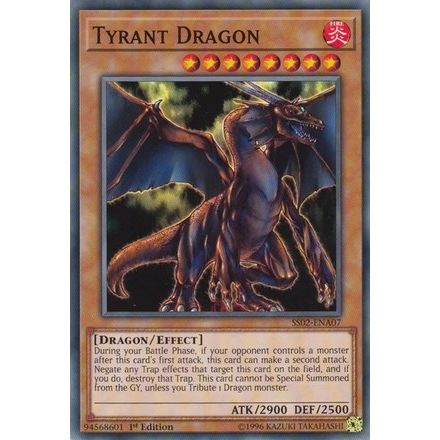 Image for Tyrant Dragon (SS02-ENA07) (SS02) - YuGiOh