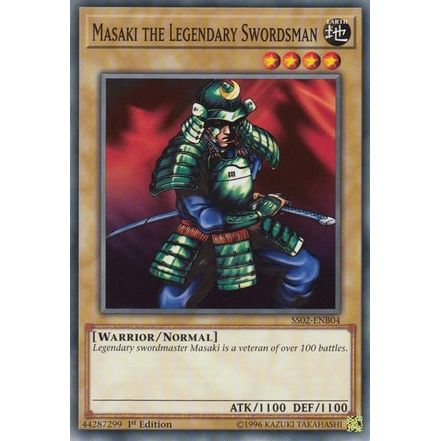 Image for Masaki the Legendary Swordsman (SS02-ENB04) (SS02) - YuGiOh