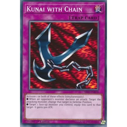 Image for Kunai with Chain (SS02-ENB18) (SS02) - YuGiOh