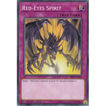 Image for Red-Eyes Spirit (SS02-ENB19) (SS02) - YuGiOh