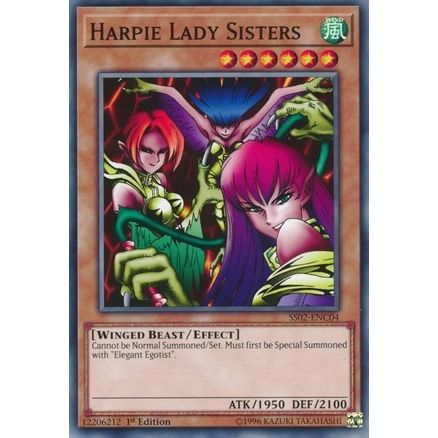 Image for Harpie Lady Sisters (SS02-ENC04) (SS02) - YuGiOh