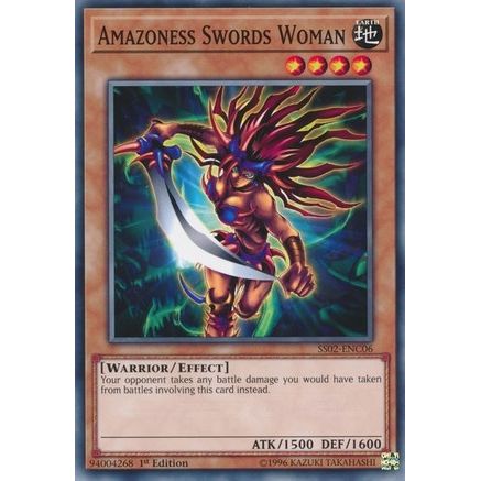 Image for Amazoness Swords Woman (SS02-ENC06) (SS02) - YuGiOh