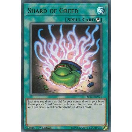 Image for Shard of Greed (SS01-ENV01) (SS01) - YuGiOh