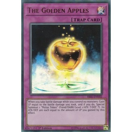 Image for The Golden Apples (SS01-ENV02) (SS01) - YuGiOh