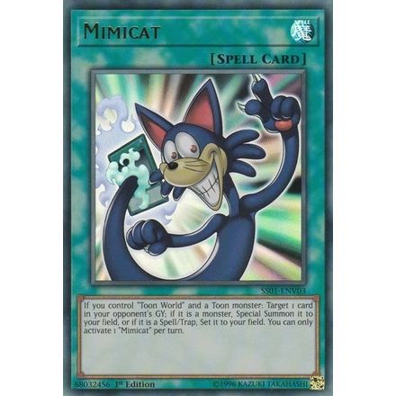 Image for Mimicat (SS01-ENV03) (SS01) - YuGiOh