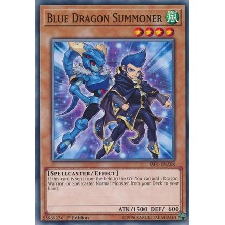 Image for Blue Dragon Summoner (SS01-ENA08) (SS01) - YuGiOh