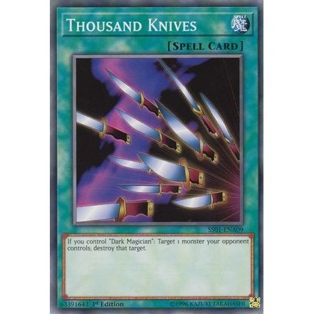 Image for Thousand Knives (SS01-ENA09) (SS01) - YuGiOh