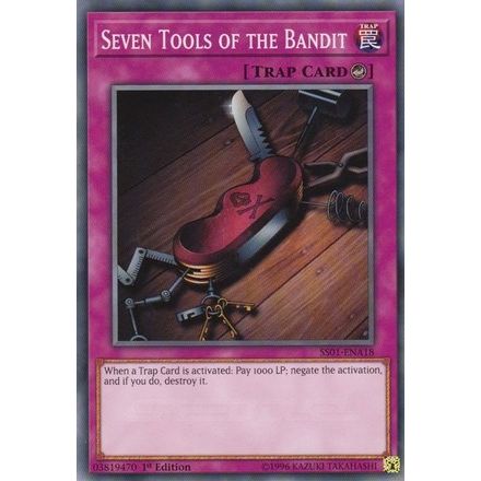 Image for Seven Tools of the Bandit (SS01-ENA18) (SS01) - YuGiOh