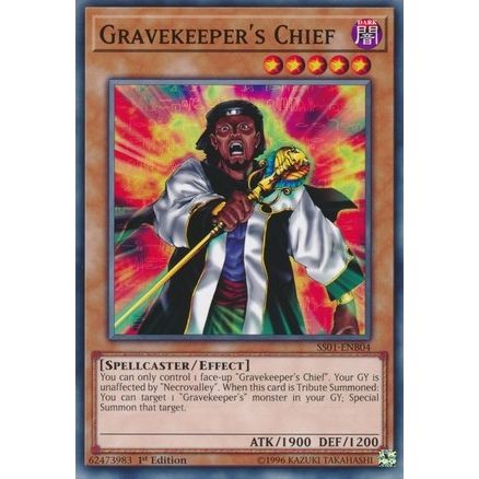 Image for Gravekeeper's Chief (SS01-ENB04) (SS01) - YuGiOh