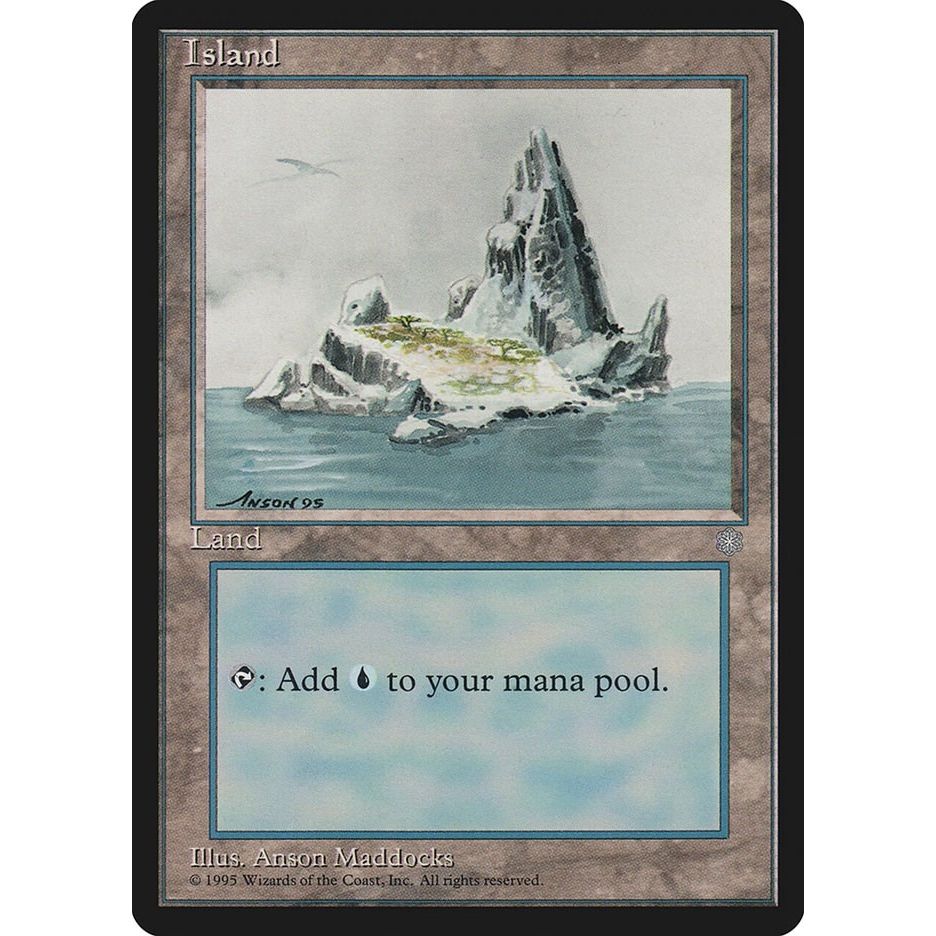 Image for Island (335) (335) (ICE) - Magic: The Gathering