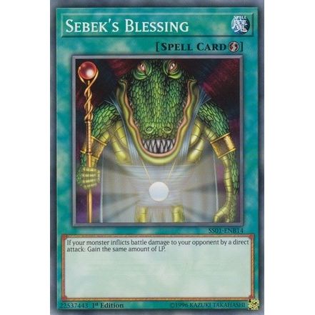 Image for Sebek's Blessing (SS01-ENB14) (SS01) - YuGiOh