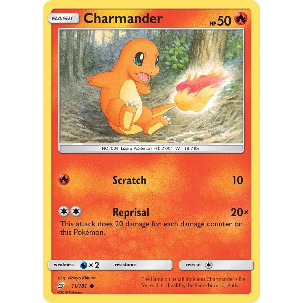 Image for Charmander (11) (11/181) (SM9) - Pokemon