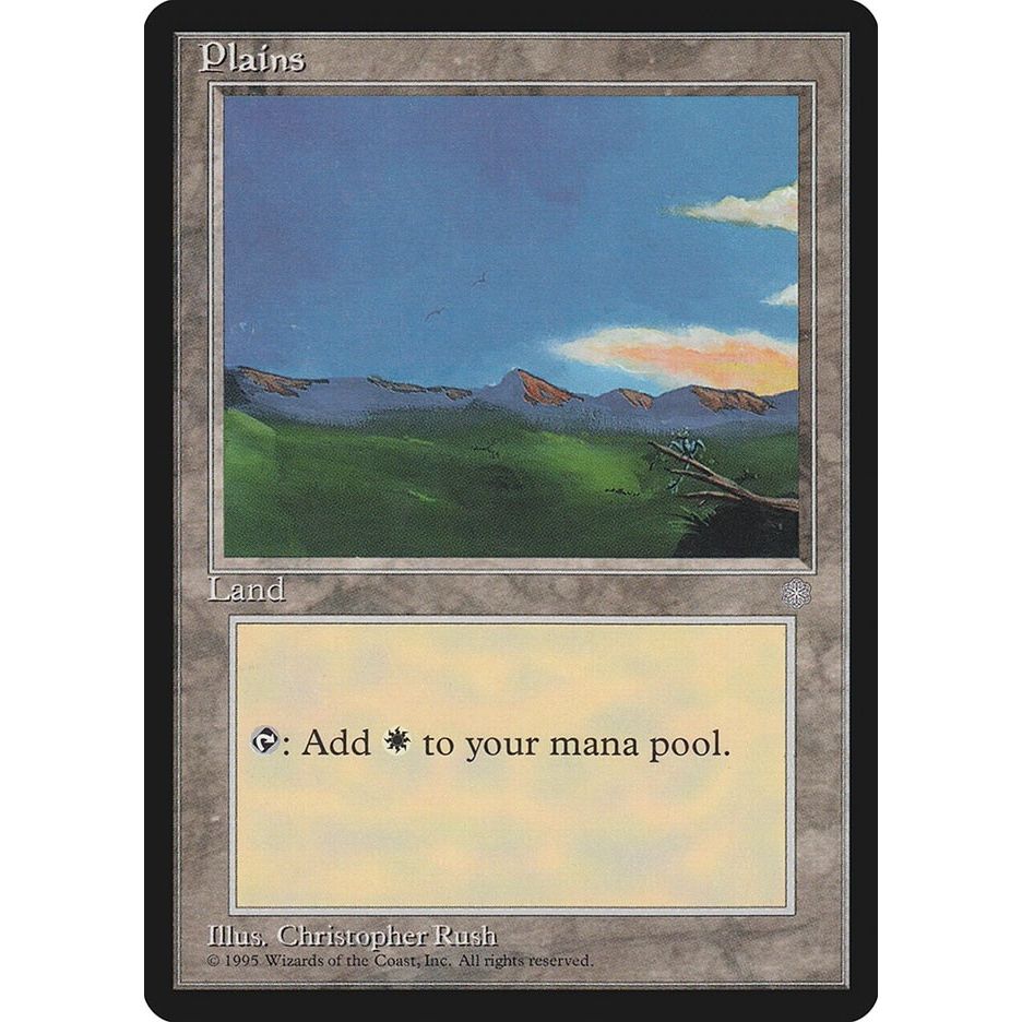 Image for Plains (345) (345) (ICE) - Magic: The Gathering