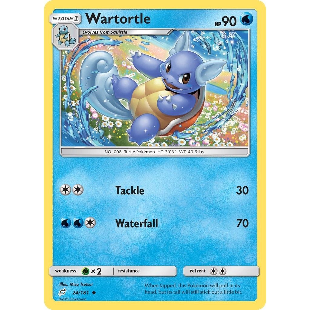 Image for Wartortle (24/181) (SM9) - Pokemon
