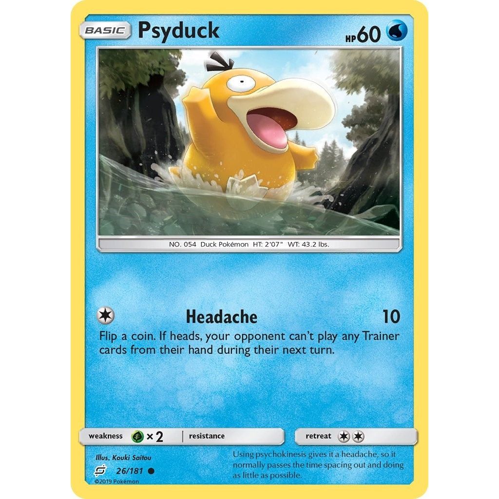 Image for Psyduck (26/181) (SM9) - Pokemon