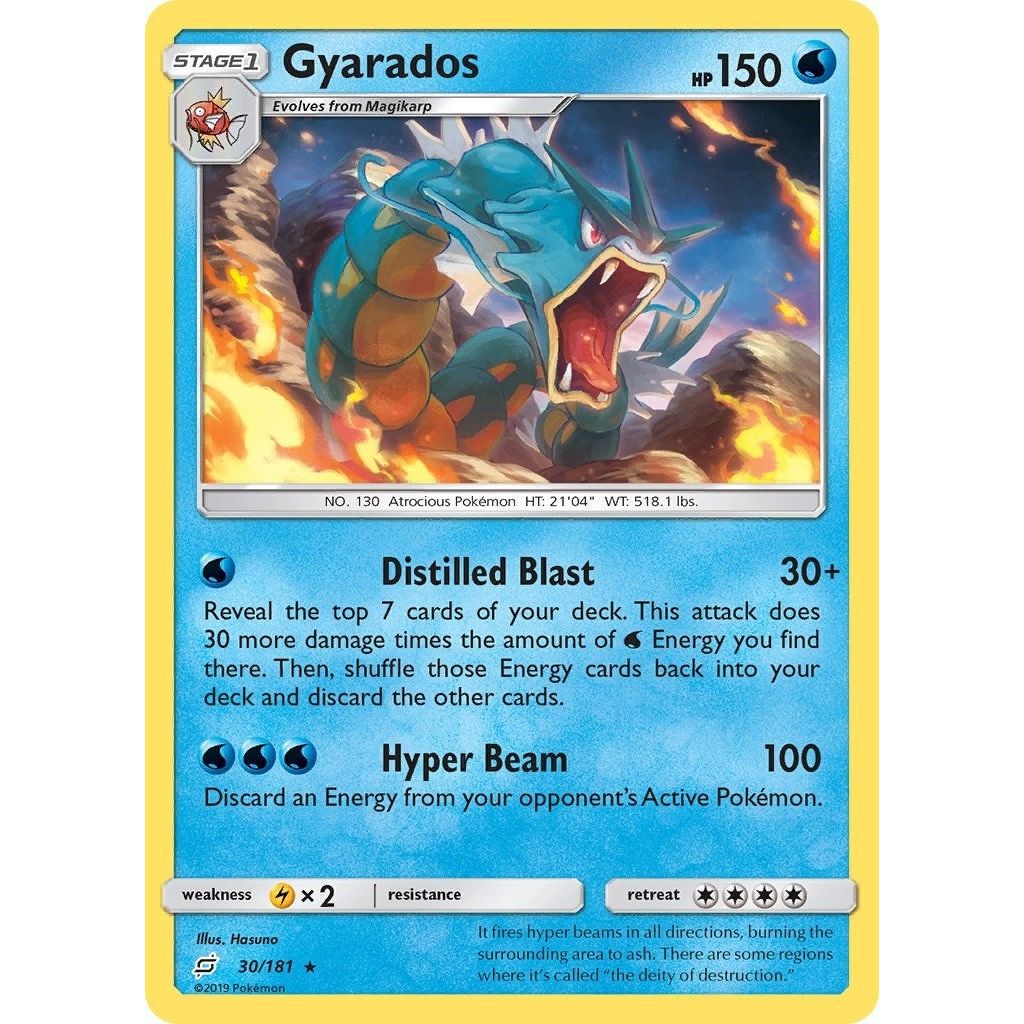 Image for Gyarados (30/181) (SM9) - Pokemon