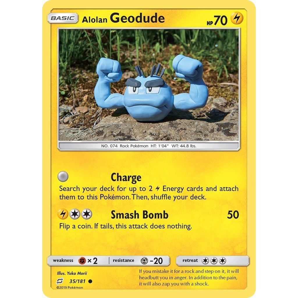 Image for Alolan Geodude (35) (35/181) (SM9) - Pokemon